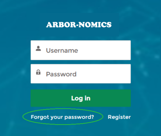 Customer Portal login screen showing "Forgot Password"